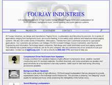 Tablet Screenshot of fourjay.com